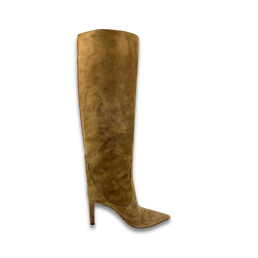 Jimmy Choo Mavis 85 Suede Boots