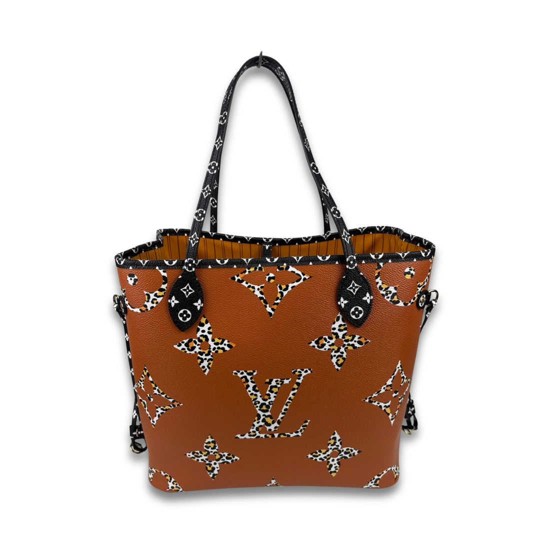 Louis Vuitton Limited Edition Jungle Neverfull MM Set