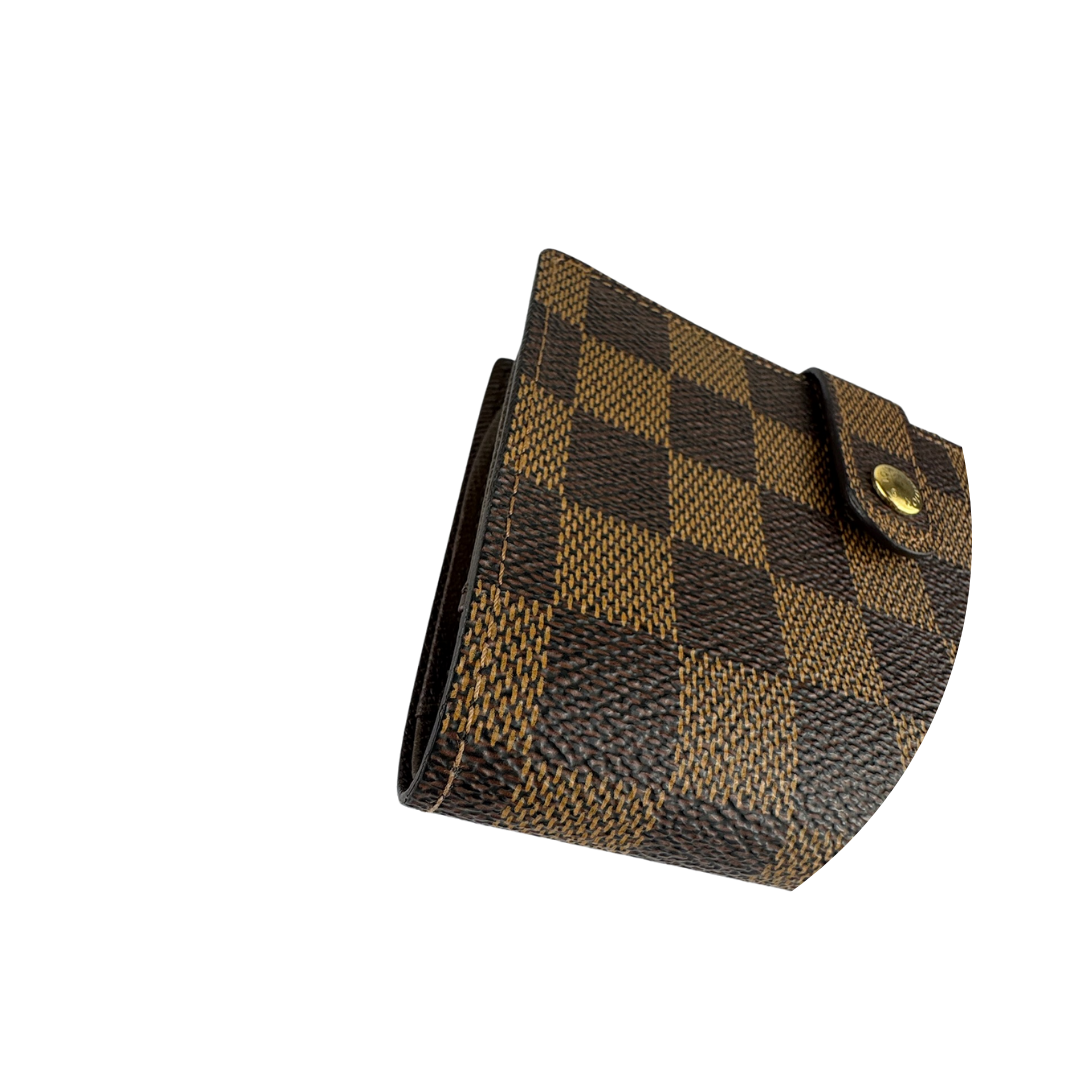Louis Vuitton Damier Ebene French Purse Wallet
