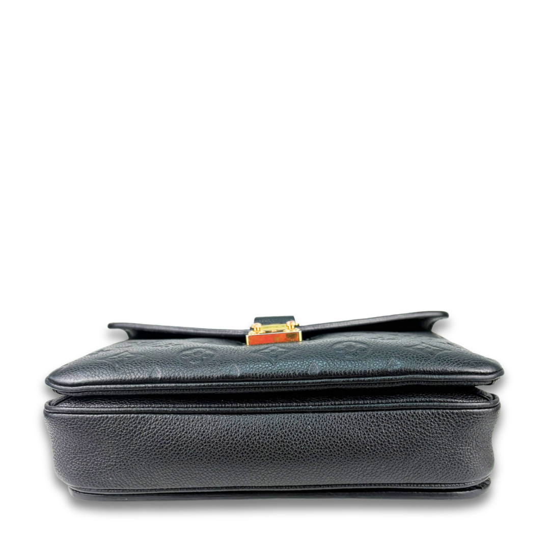 Louis Vuitton Black Empreinte Pochette Métis