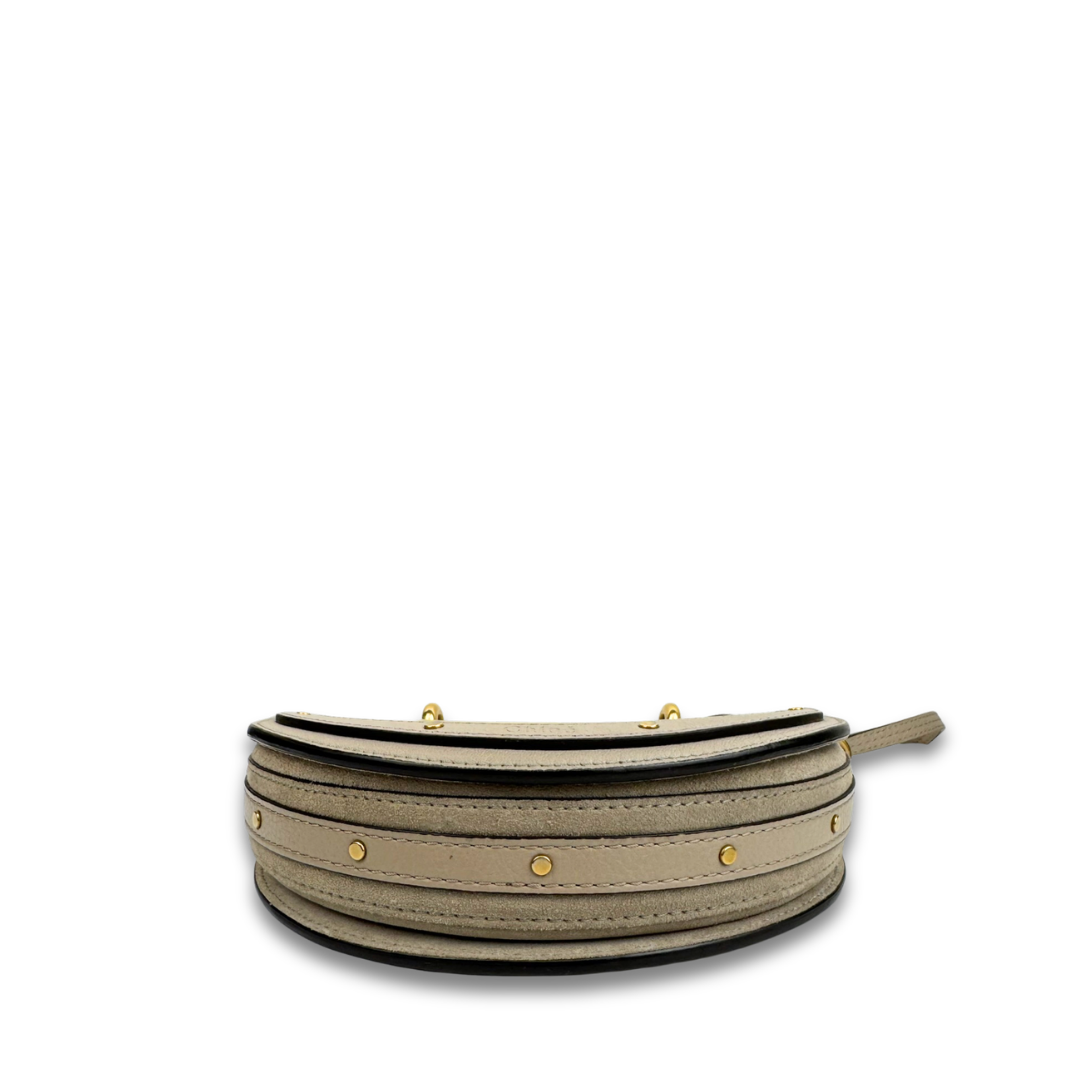 Chloe Beige Pixie Crossbody Bag
