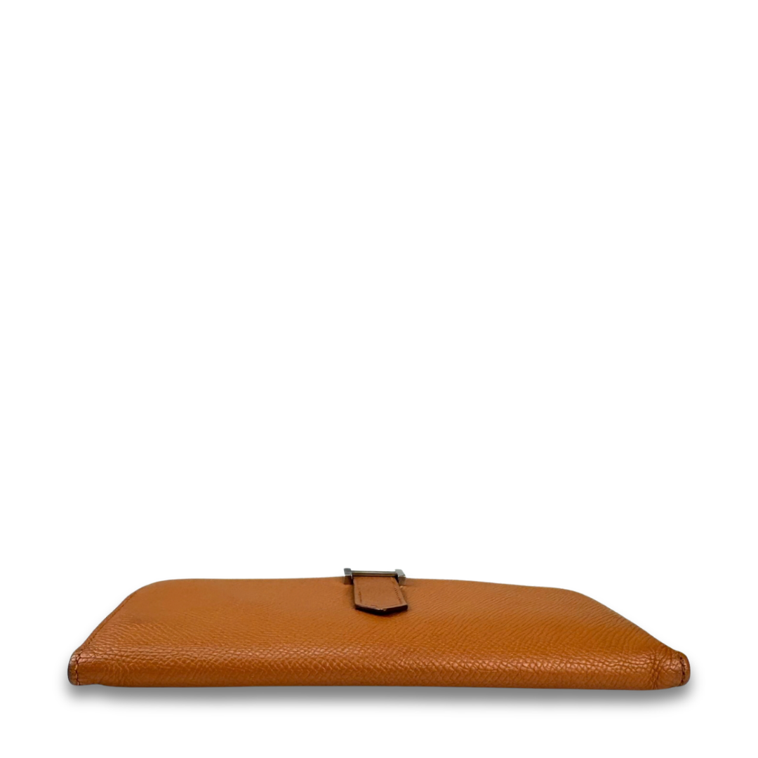 Hermès Epsom Bearn Long Wallet Gold