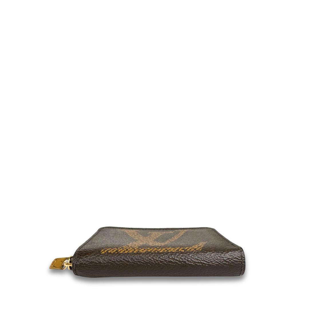 Louis Vuitton Monogram Giant Compact Zippy Wallet