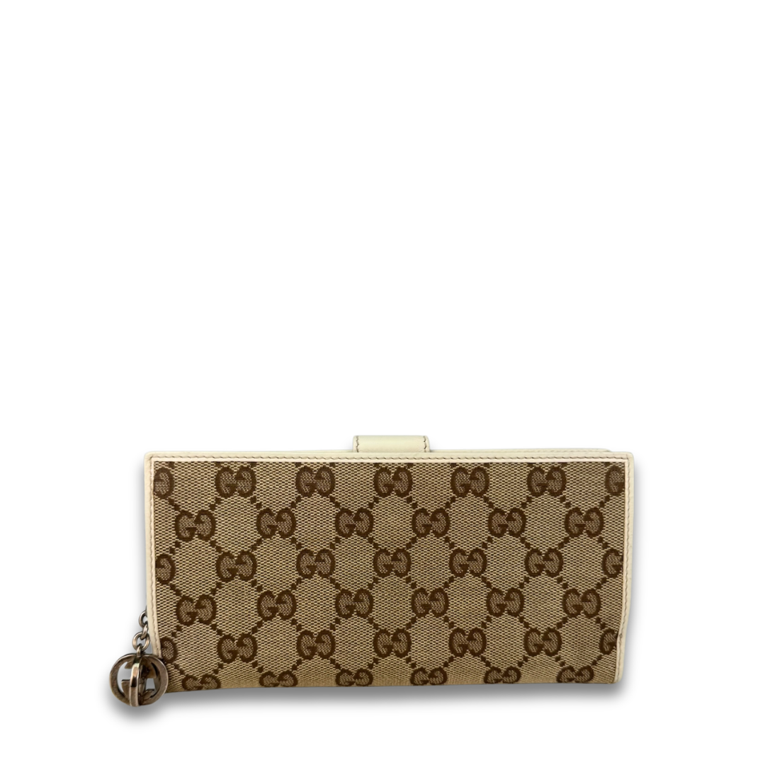 Gucci GG Canvas Continental Wallet