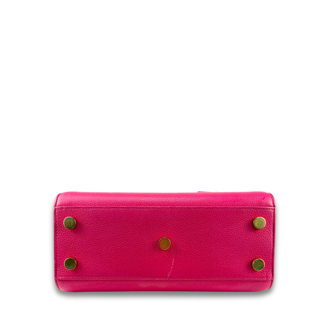 YSL Hot Pink Sac De Jour Nano