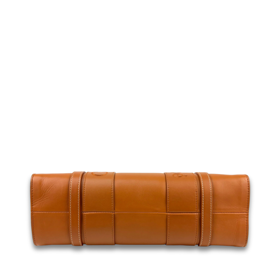 Chloe Leather Medium Woody Tote