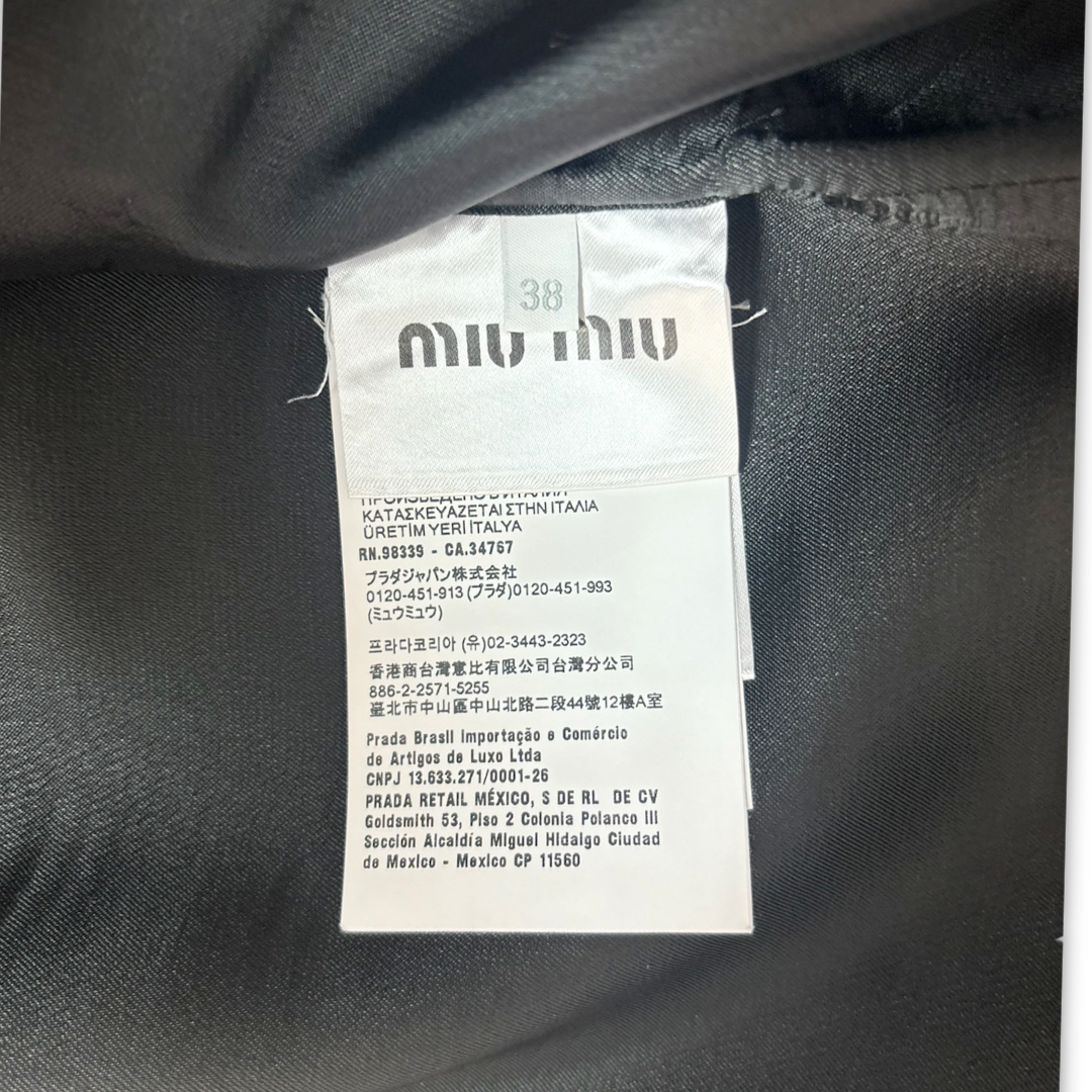 Miu Miu Denim Shift Dress-Size 38