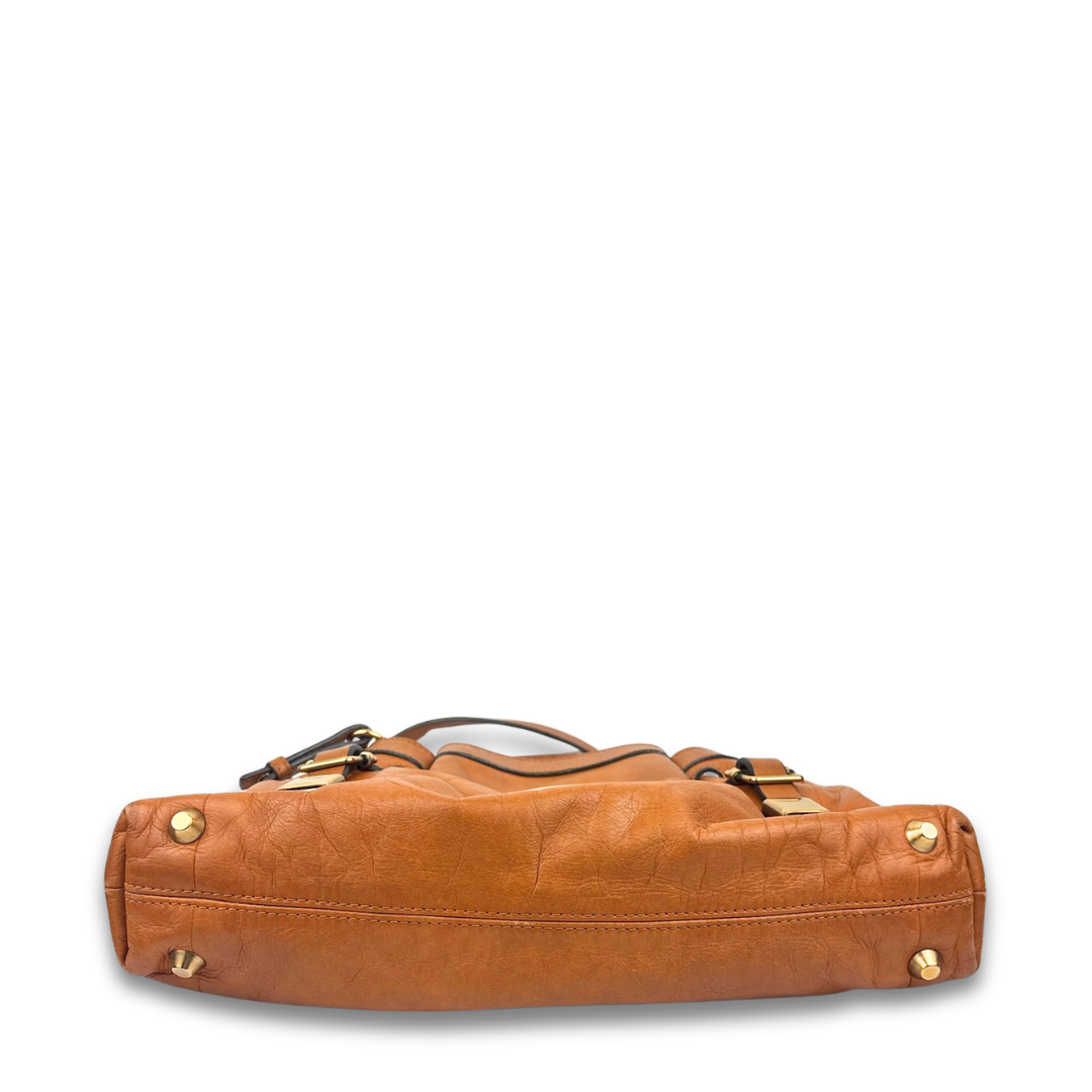 Chloe Victoria Leather Tote Bag