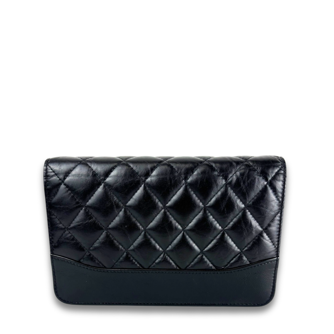 Chanel Black Gabrielle Wallet on Chain