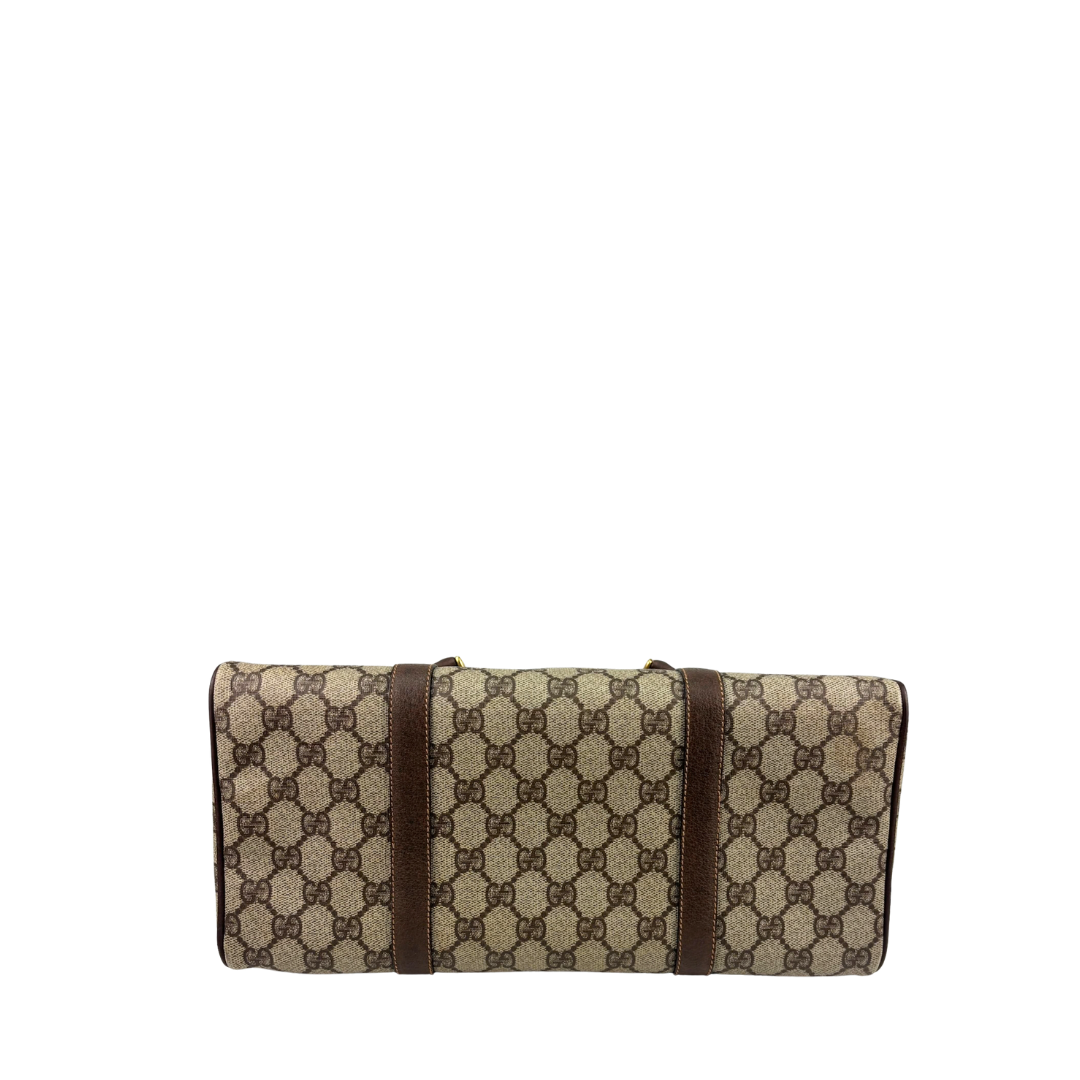 Gucci Supreme Vintage Boston Bag