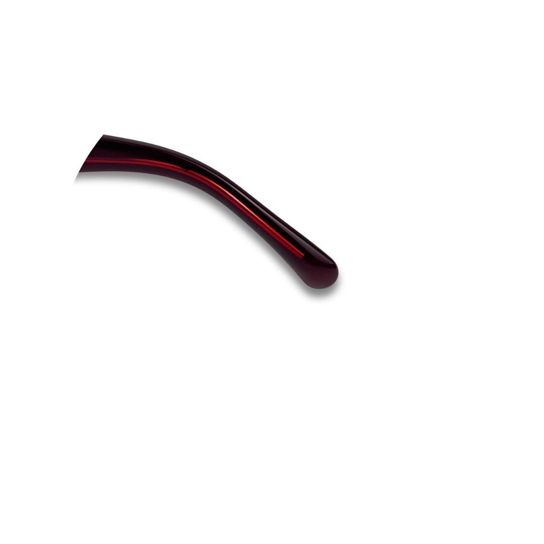 Chanel Burgundy Oversized Sunglasses
