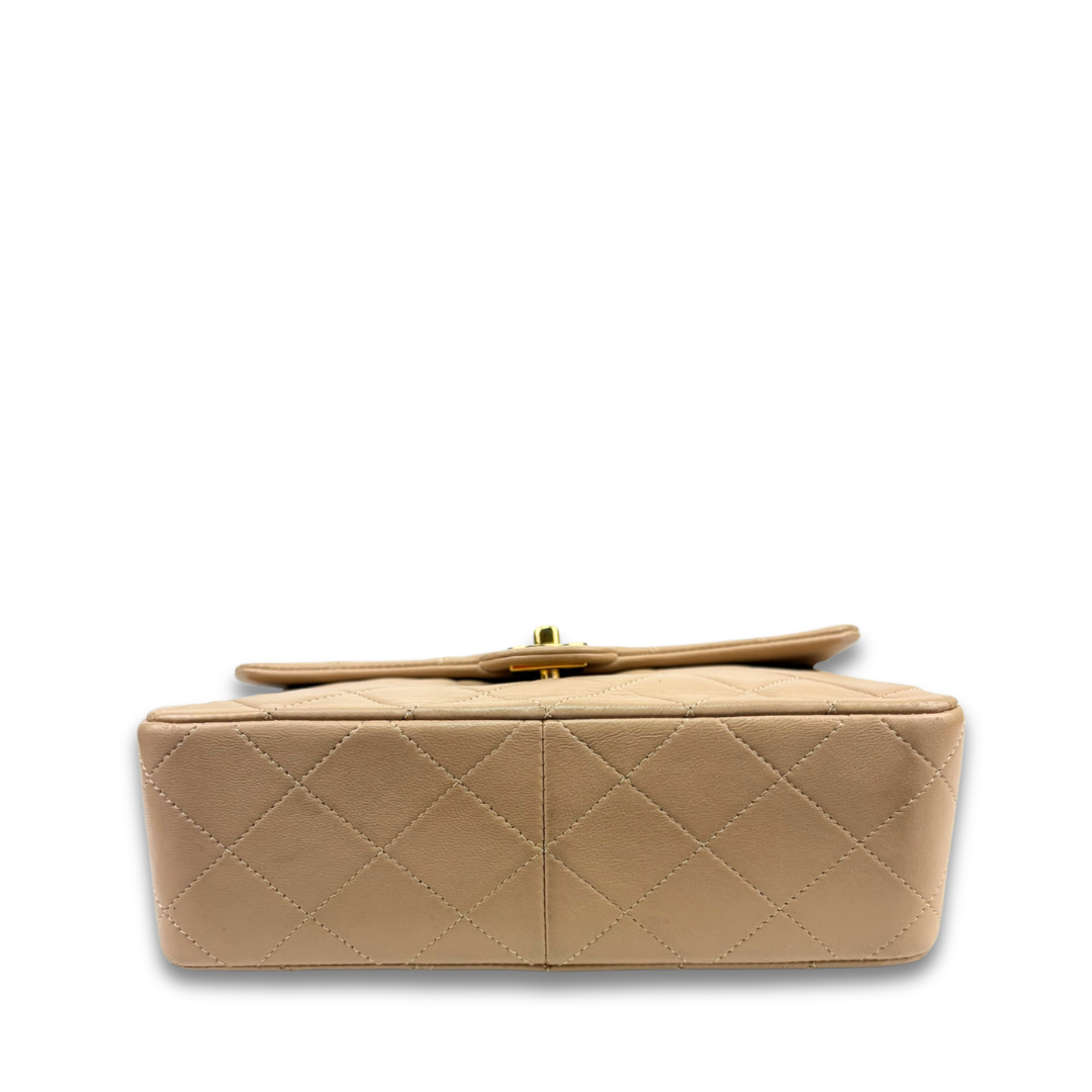 Chanel Classic Beige Small Square Single Flap