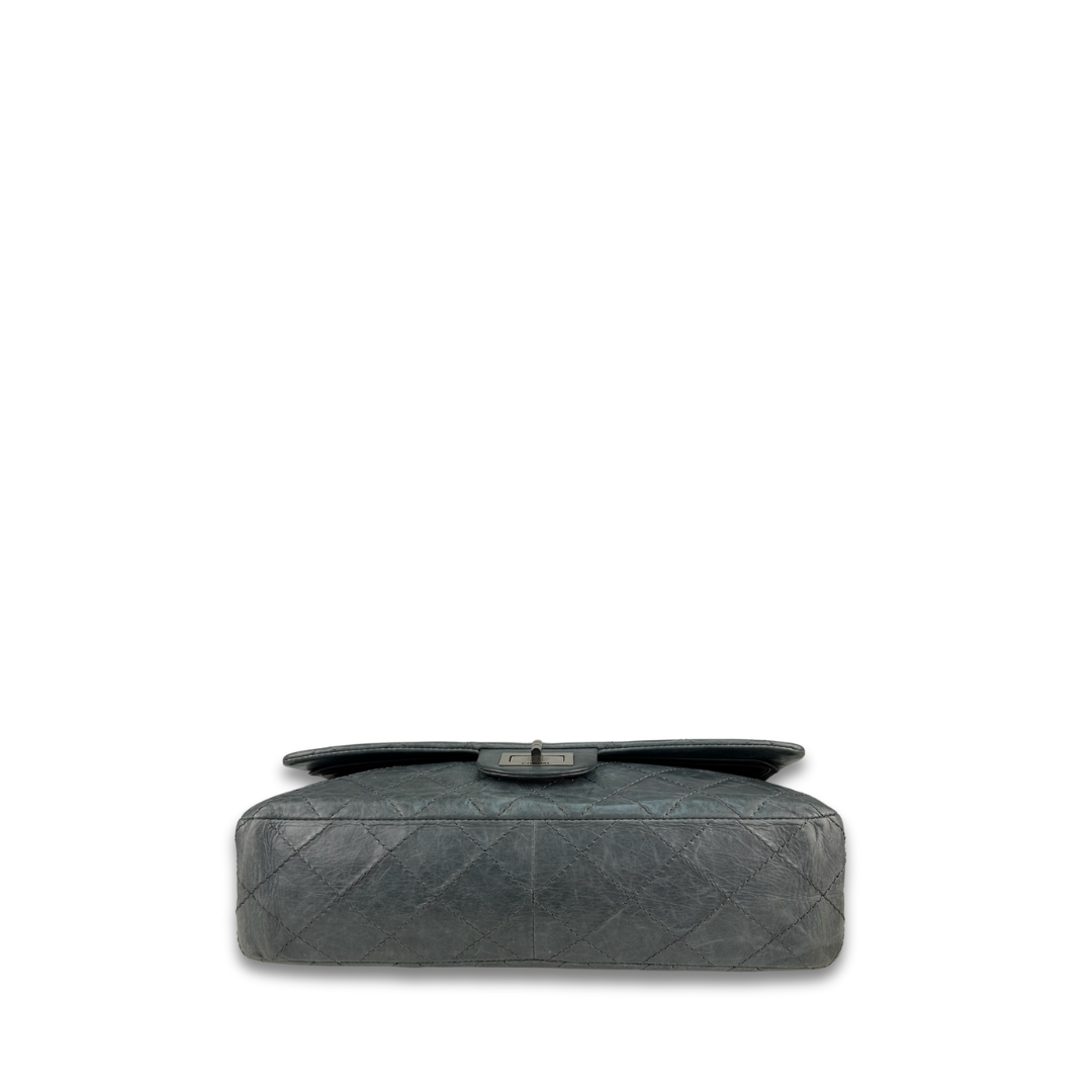 Chanel Grey 2.55 Reissue 227 Double Flap