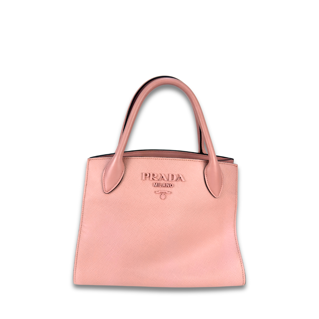 Prada Pink Monochrome Small Top Handle