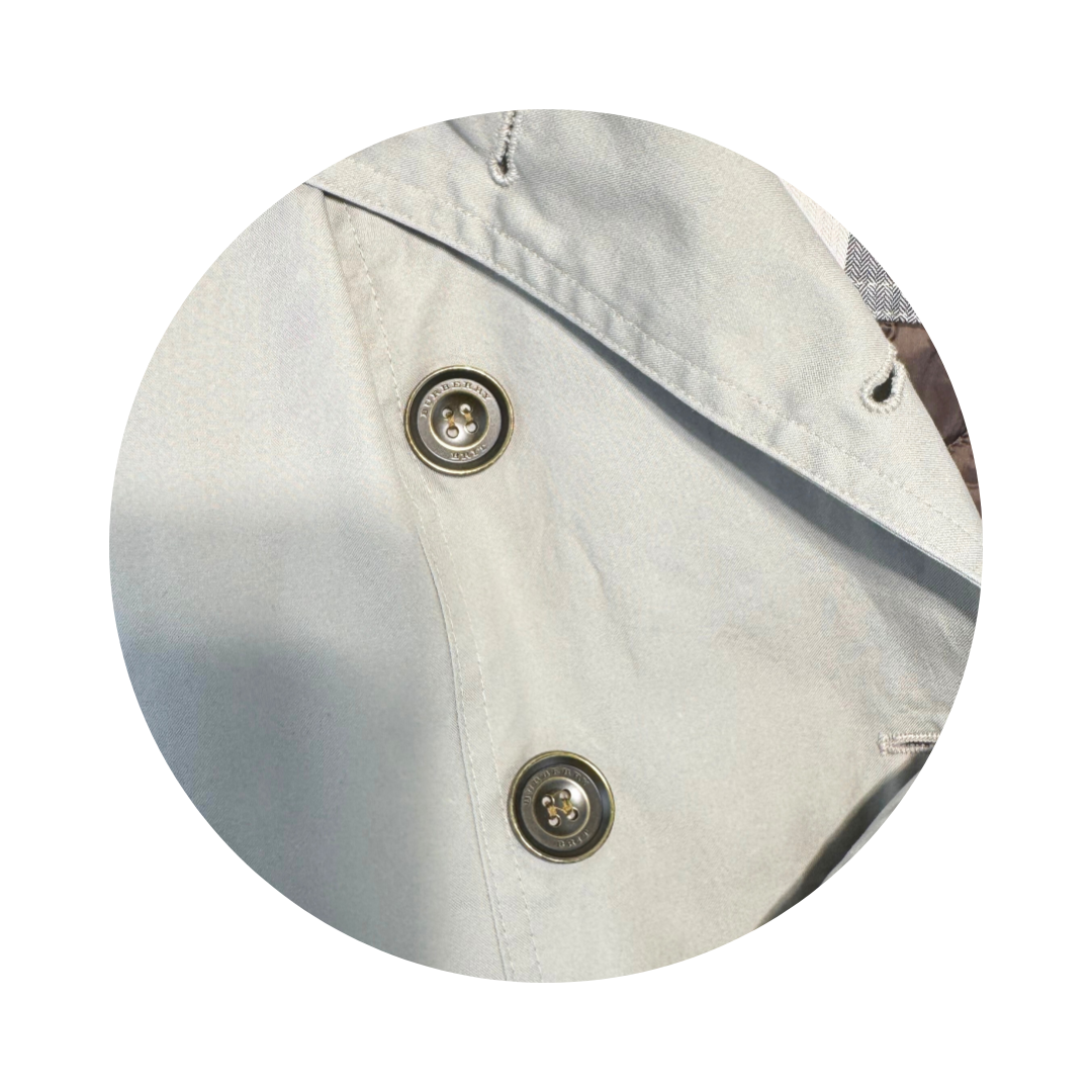 Burberry Brit Lined Trench Coat - Size 6