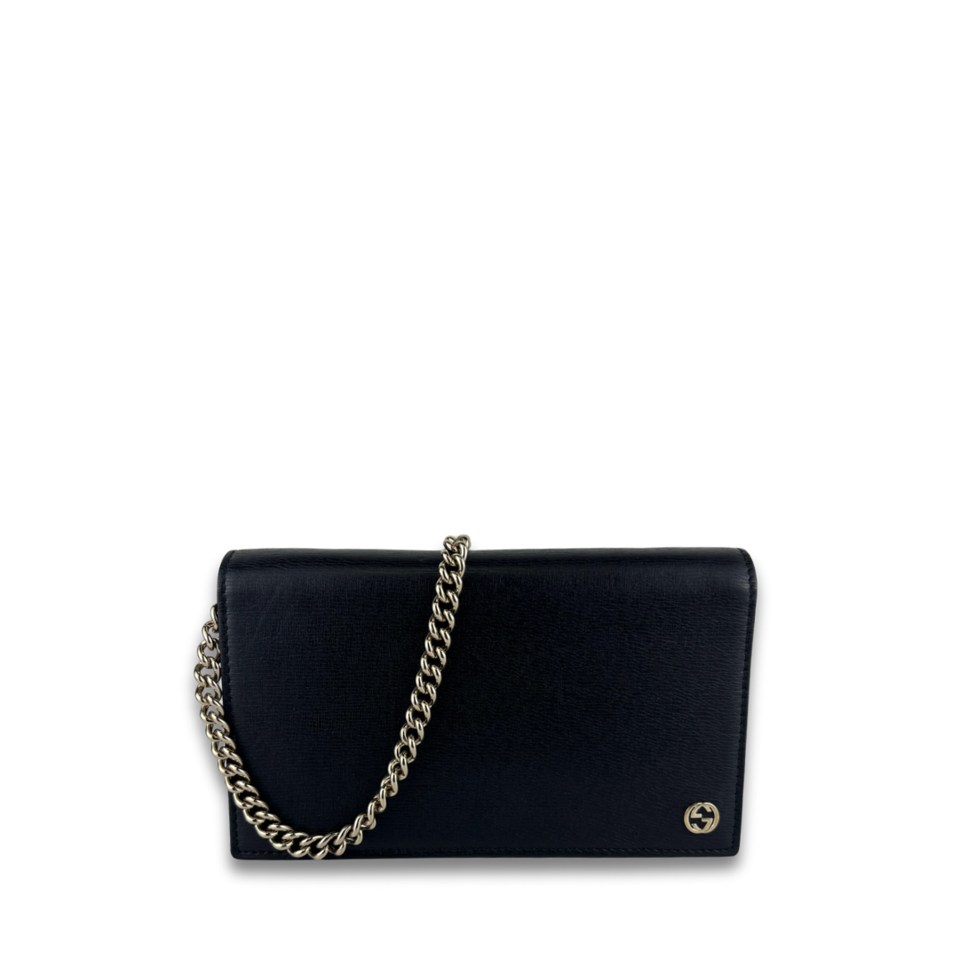 Gucci interlocking GG Chain Wallet