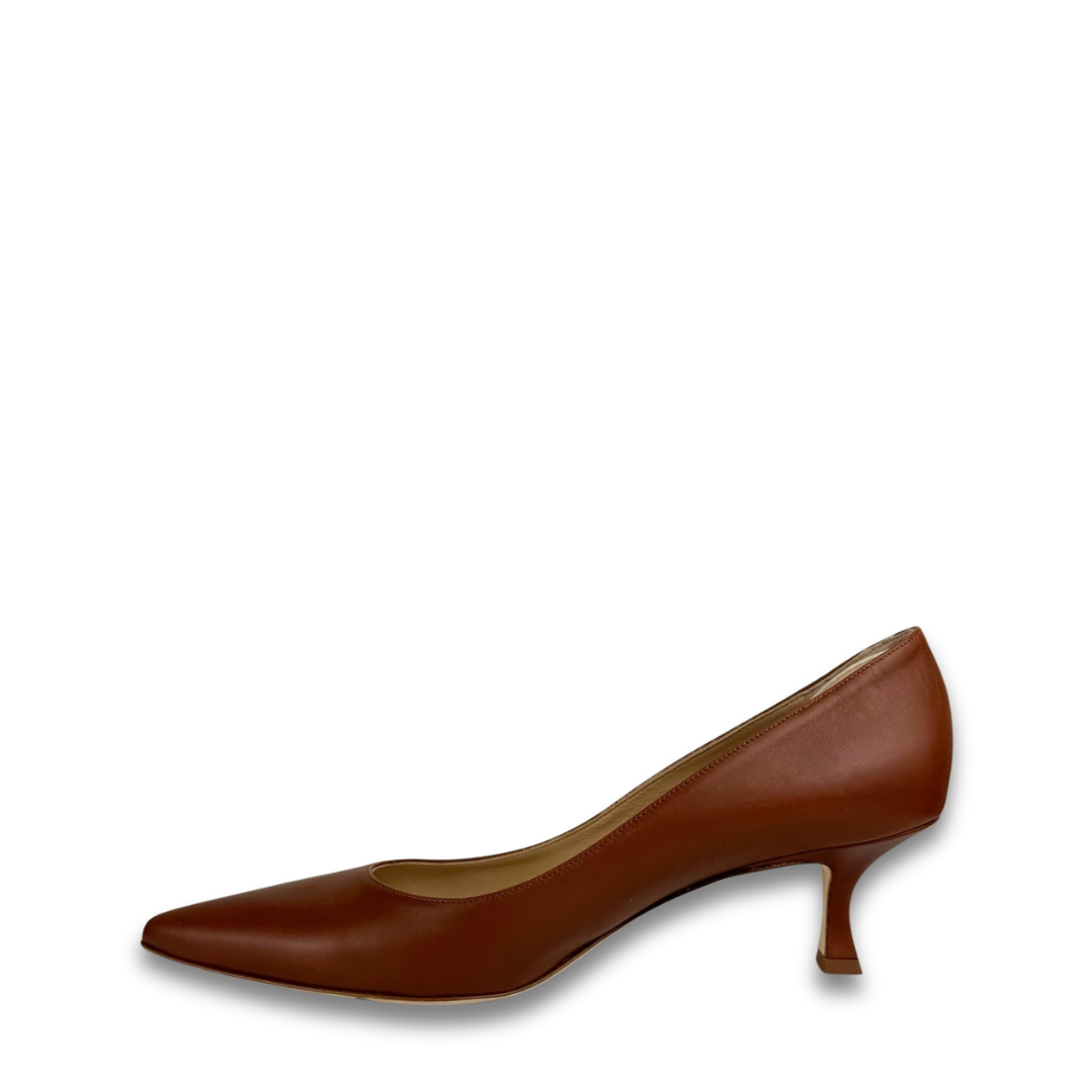 Manolo Blahnik Brown Srila 50 - Size 40