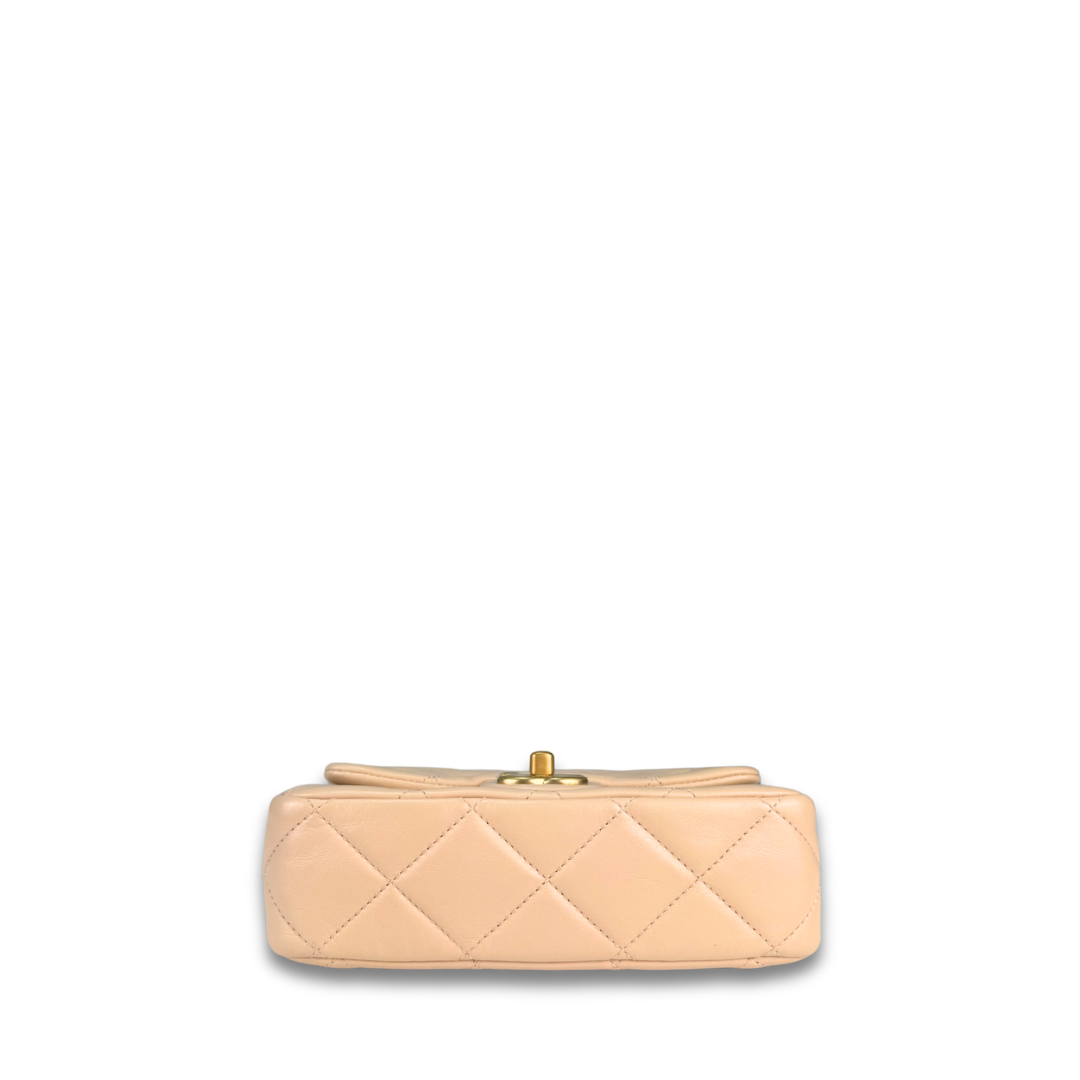 Chanel Blush Pink Mini Single Flap