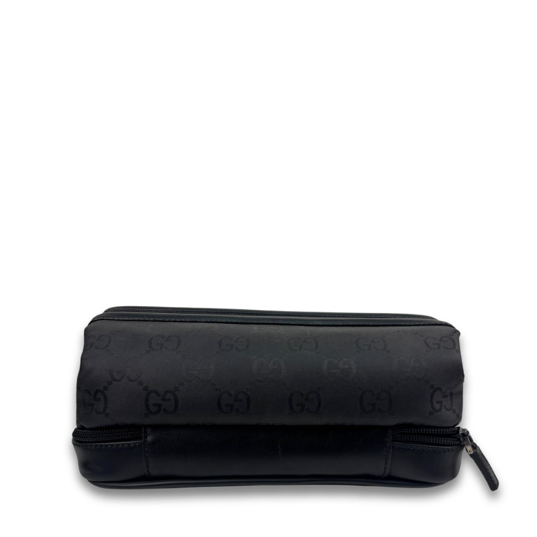 Gucci Black GG Supreme Toiletry