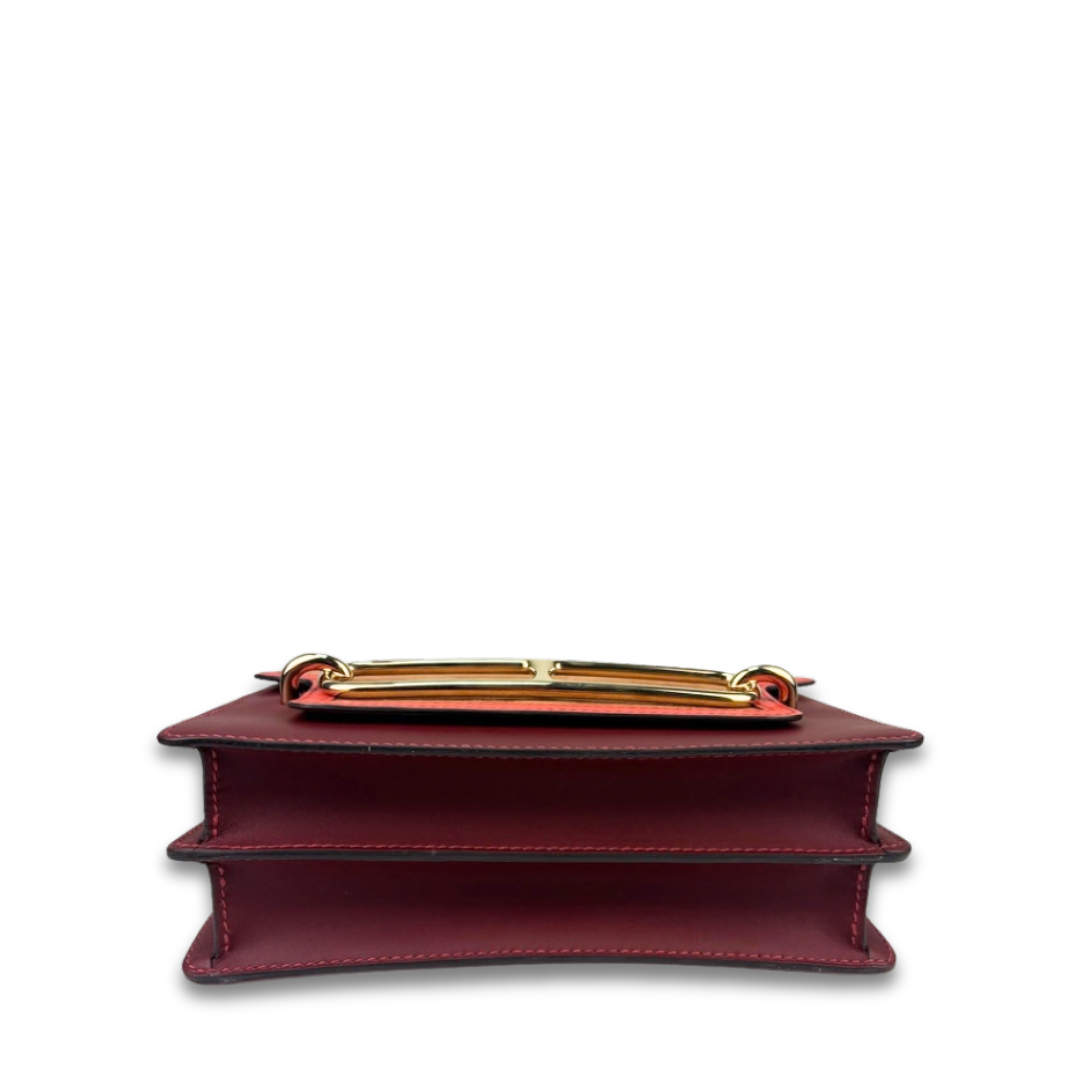 Hermès Suede Tricolor Roulis 23