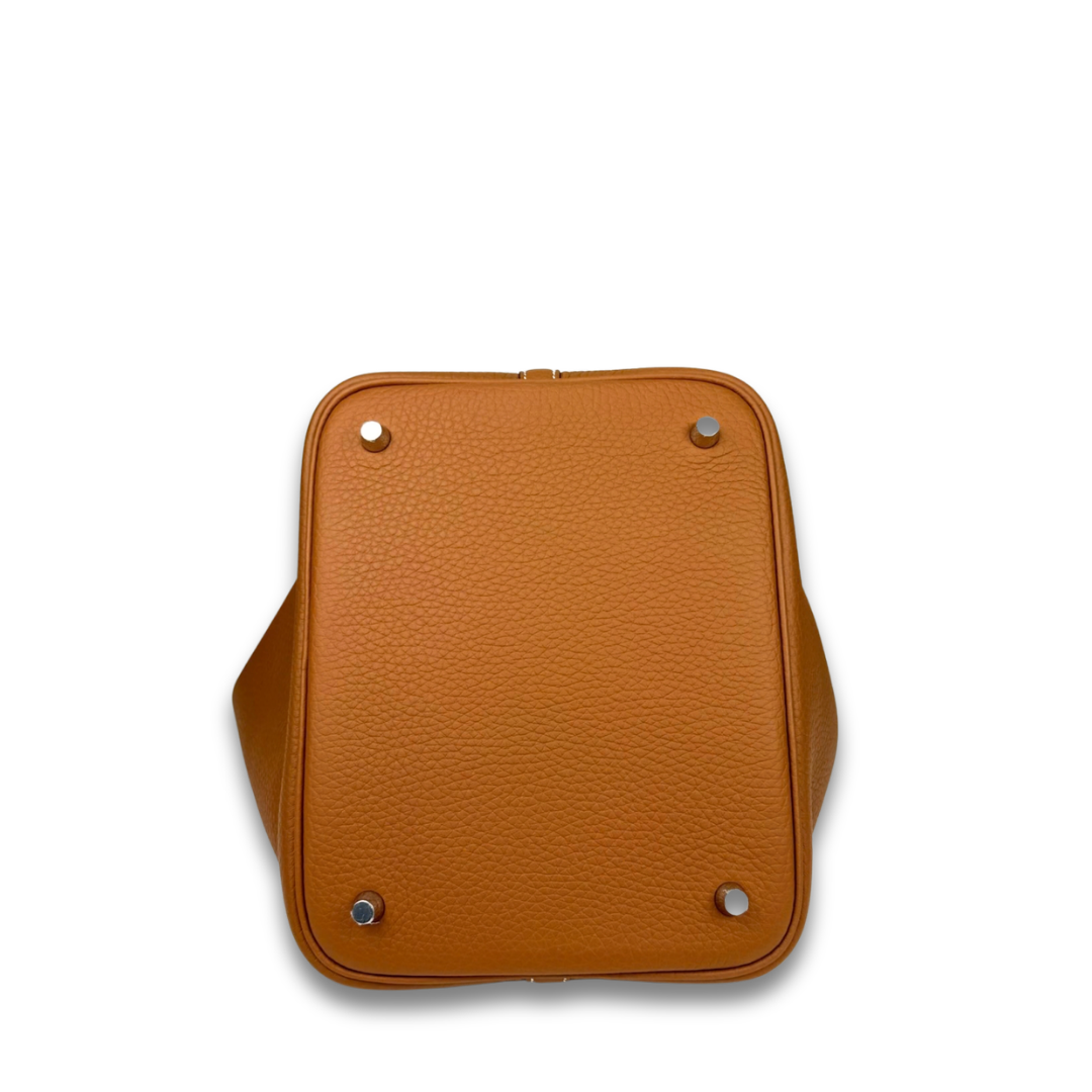 Hermès Clemence Picotin Lock 22 Gold