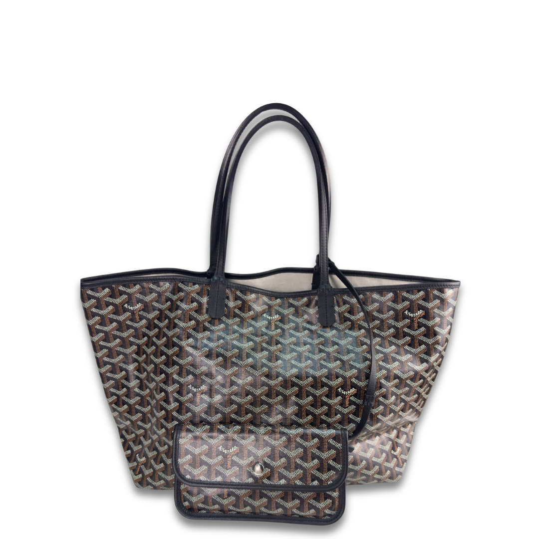 Goyard Black Saint Louis PM Tote