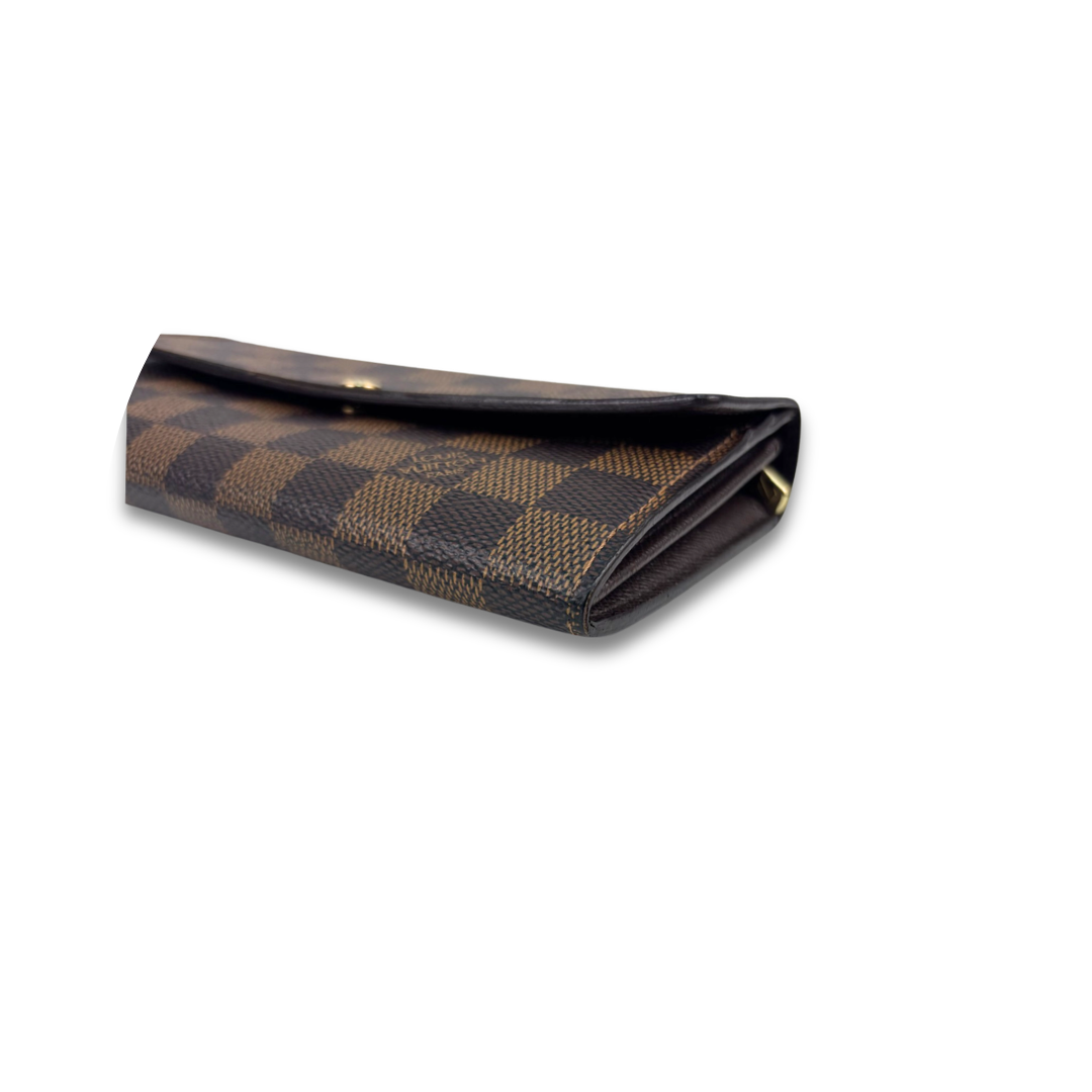 Louis Vuitton Damier Ebene Sarah Wallet