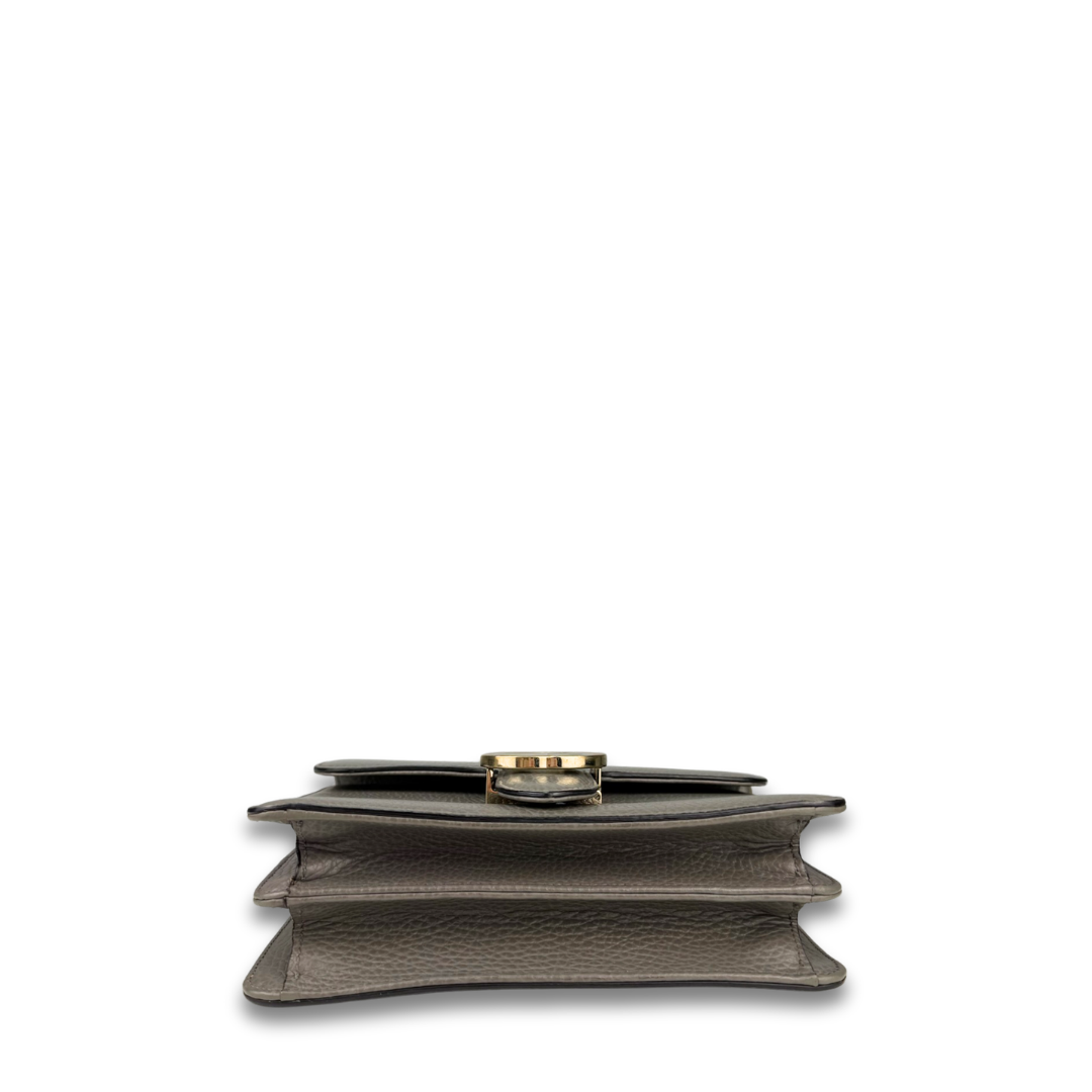 Gucci Grey Interlocking G Medium Shoulder Bag