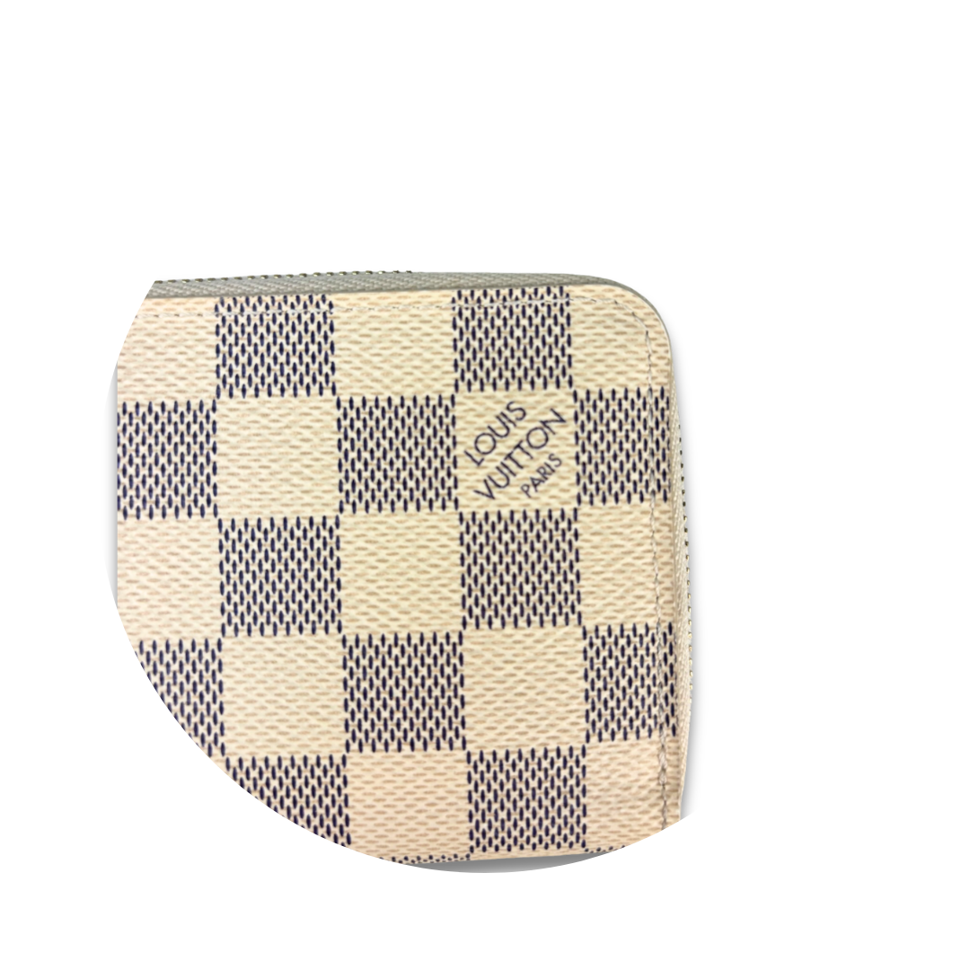 Louis Vuitton Damier Azur Zippy Compact Wallet