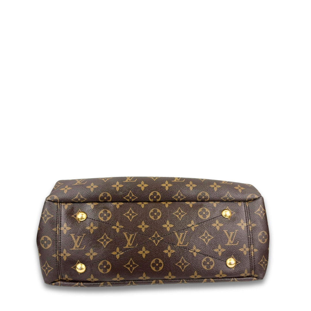 Louis Vuitton Monogram Pallas MM Red