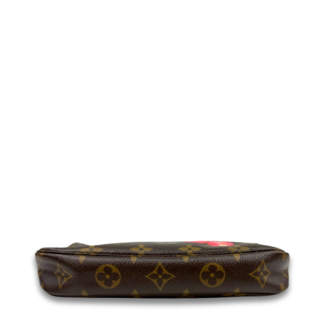 Louis Vuitton x Takashi Murakami Cerises Monogram Pochette Accessories