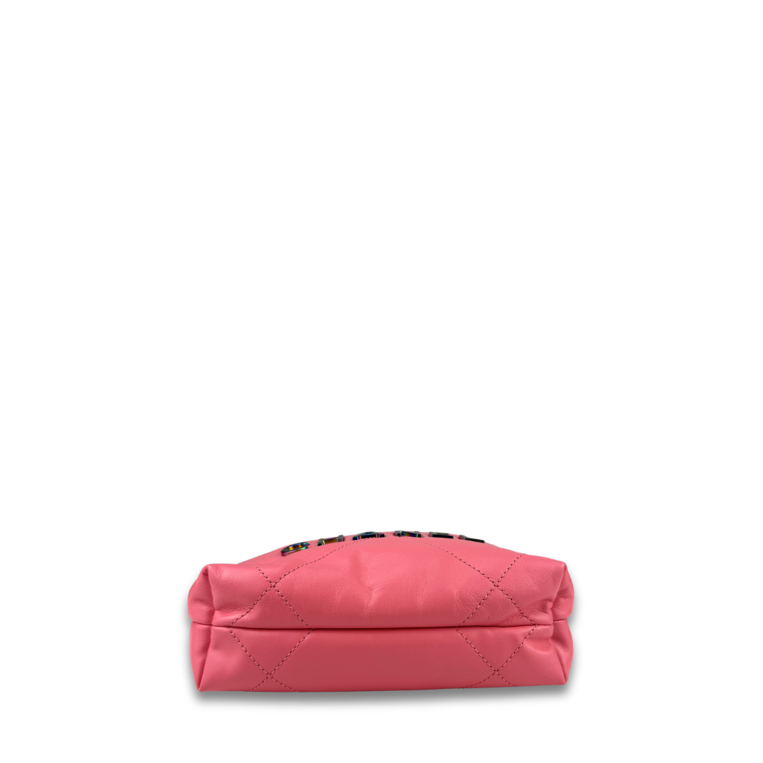 Chanel Rainbow Hardware Mini Chanel 22