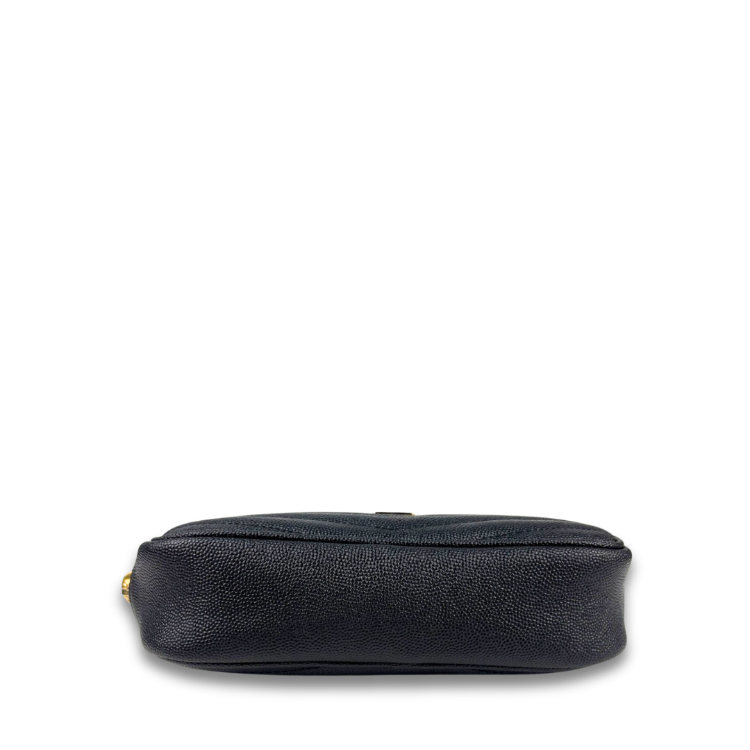 YSL Lou Mini Black Camera Bag