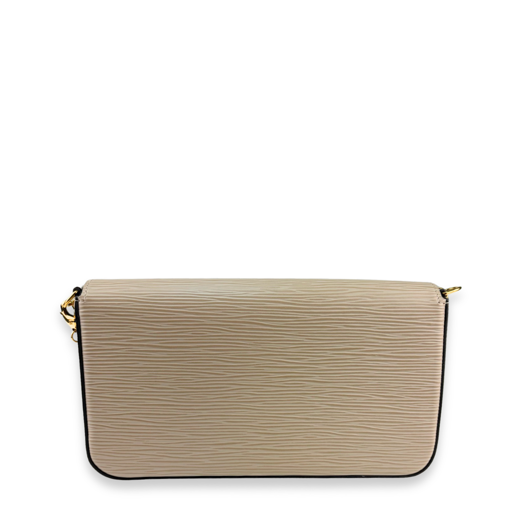 Louis Vuitton Beige Epi Leather Pochette Felicie