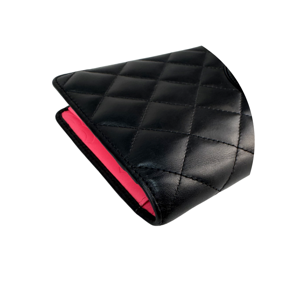 Chanel Cambon Yen Long Bifold Wallet