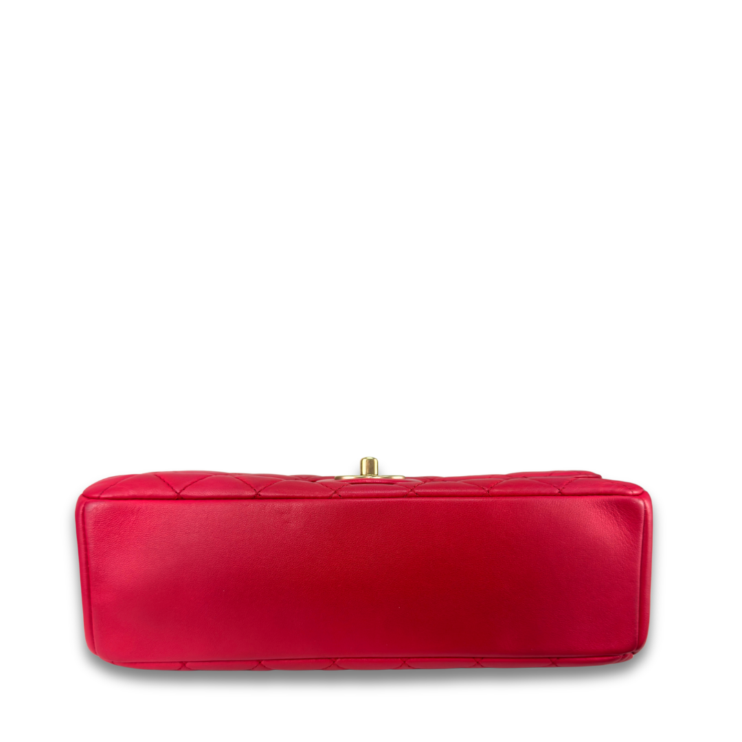 Chanel Red Paris-Seoul Mademoiselle Chic Flap Bag