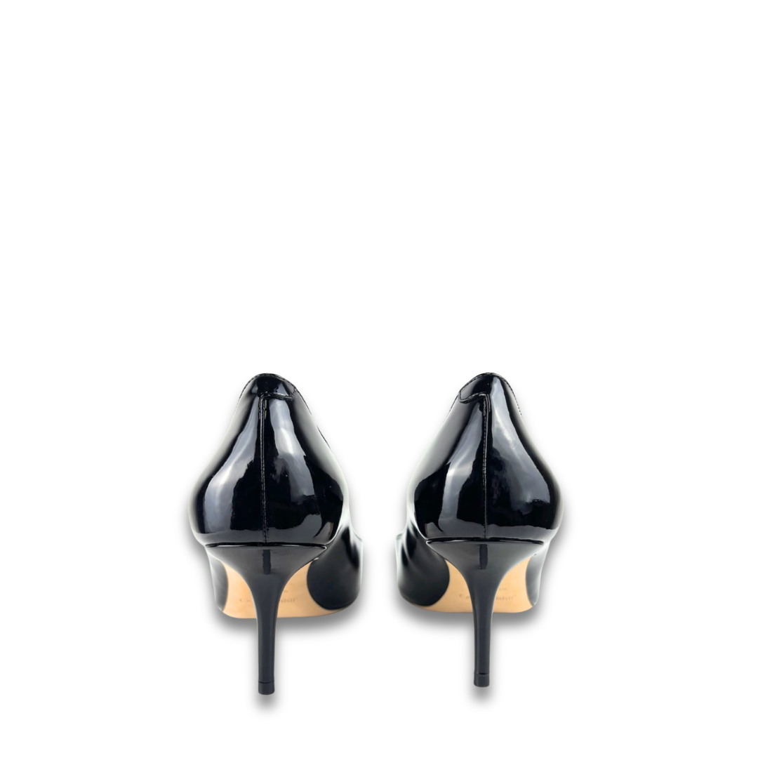Jimmy Choo Black Patent Love 65 Pumps - Size 42