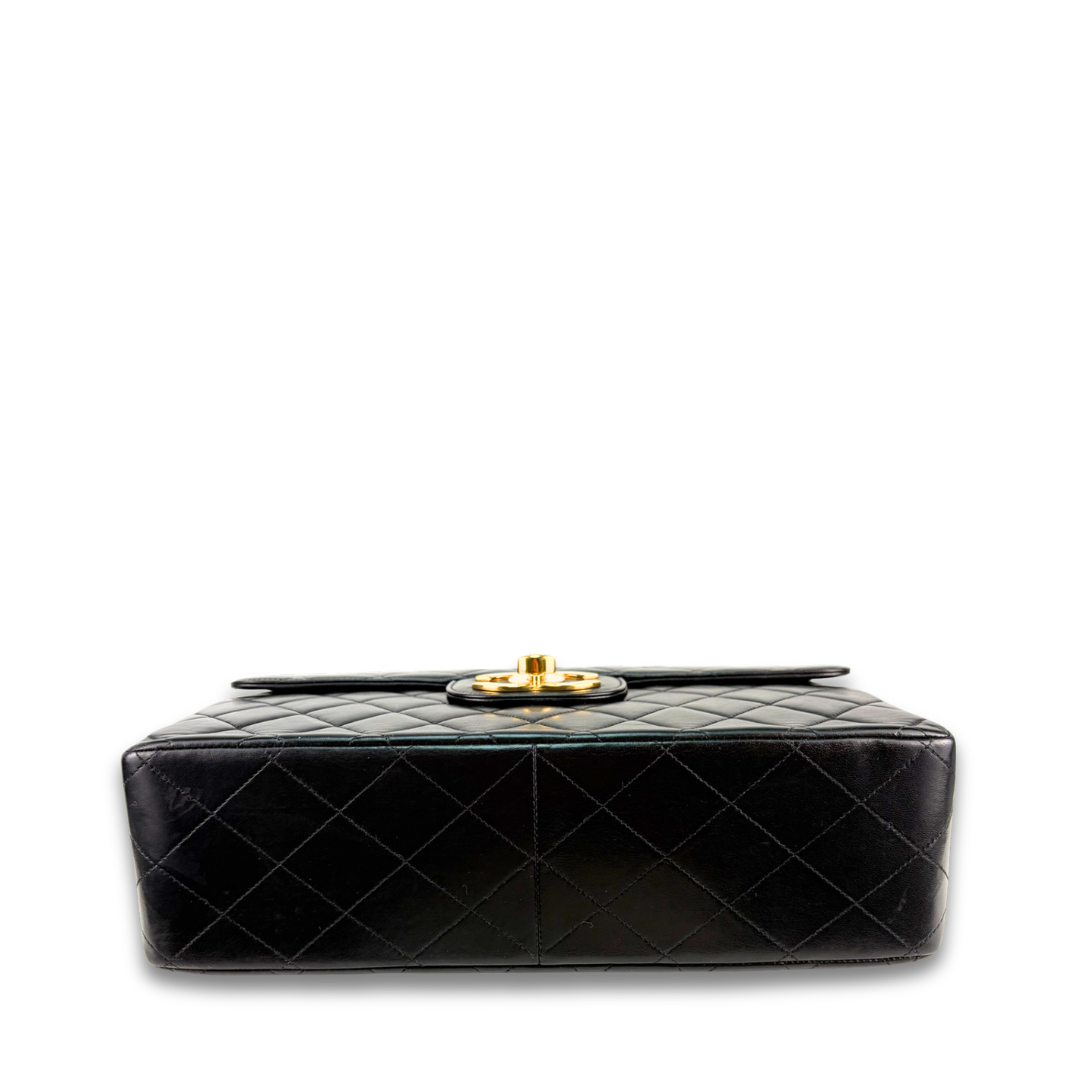 Chanel Vintage Classic XL CC Jumbo Single Flap