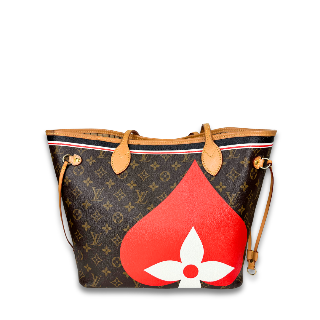 Louis Vuitton Limited Edition Monogram Game On Neverfull MM