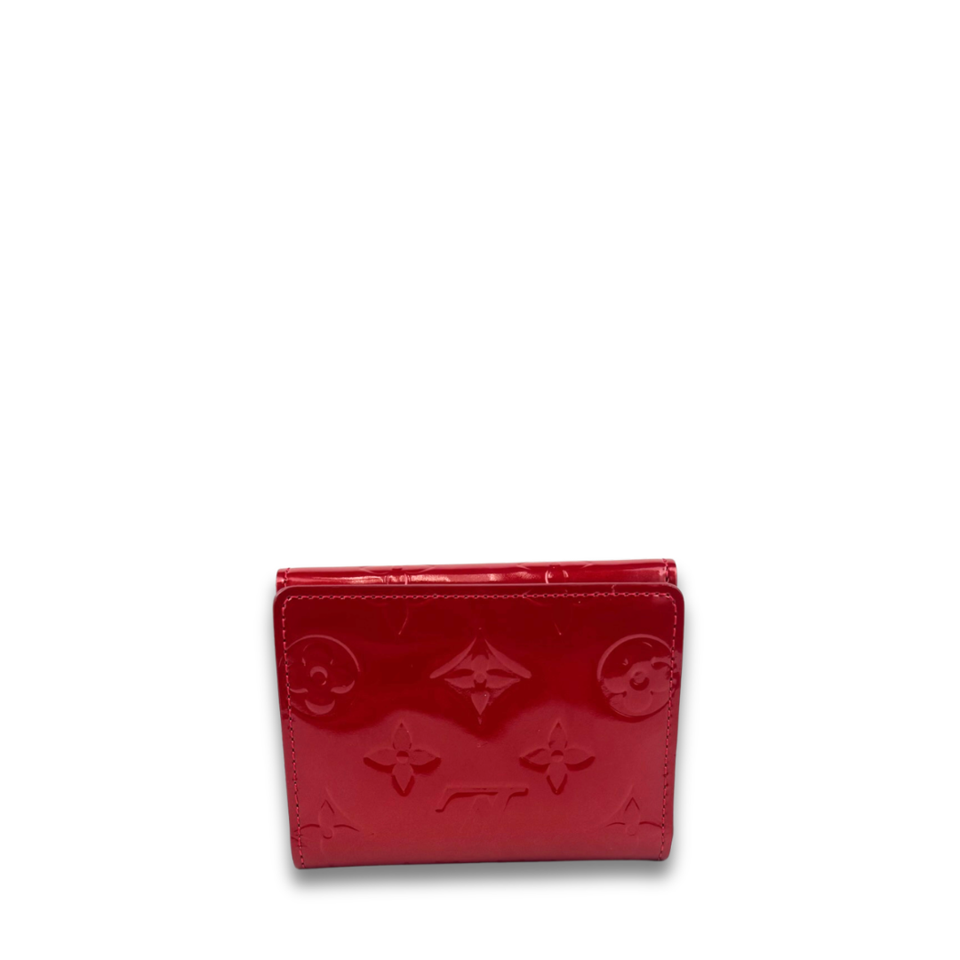 Louis Vuitton Red Vernis Ludlow Wallet