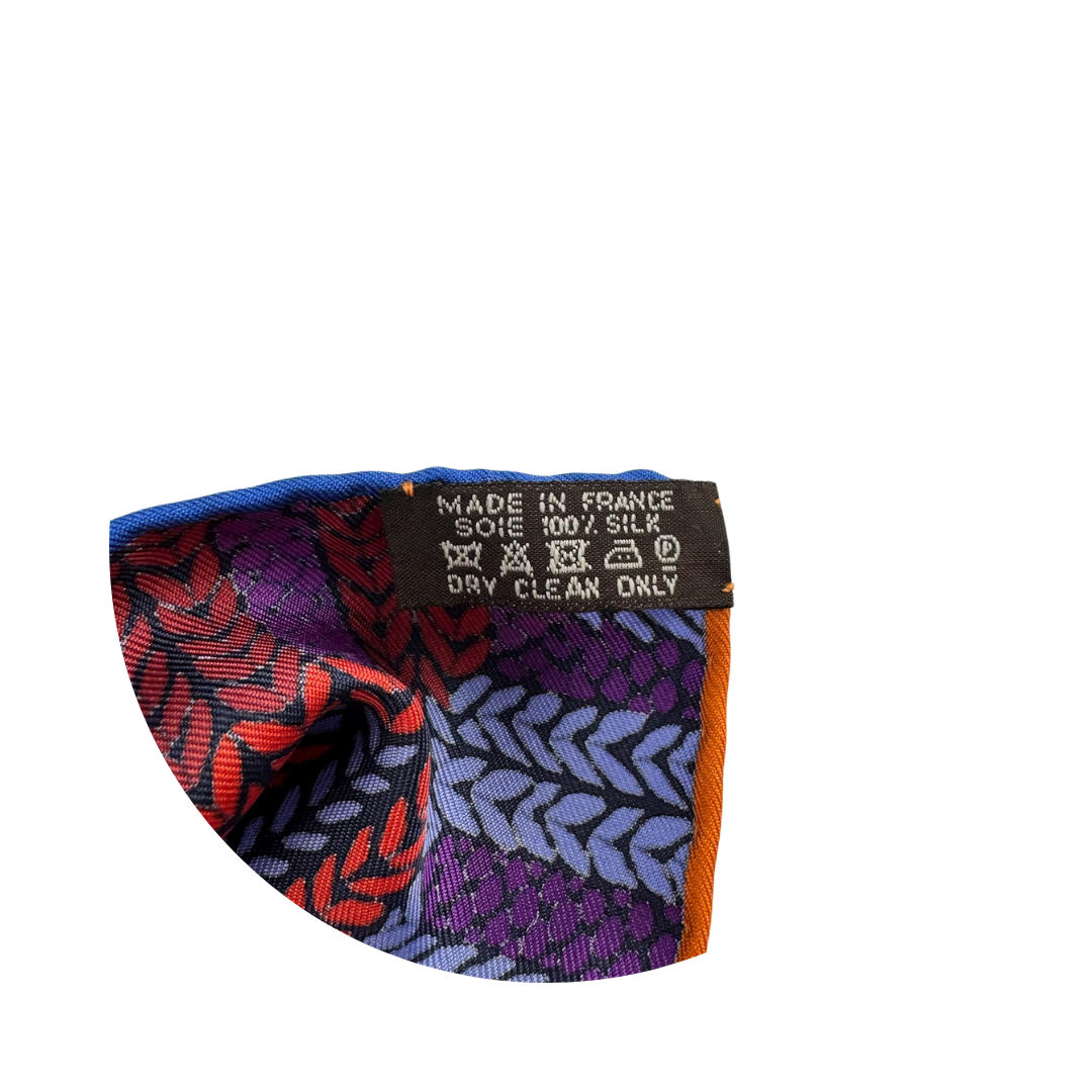 Hermès "Au Coin du Feu" Silk Scarf 90