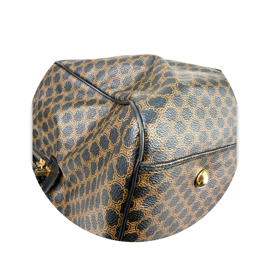 Celine Vintage Boston Duffle Bag