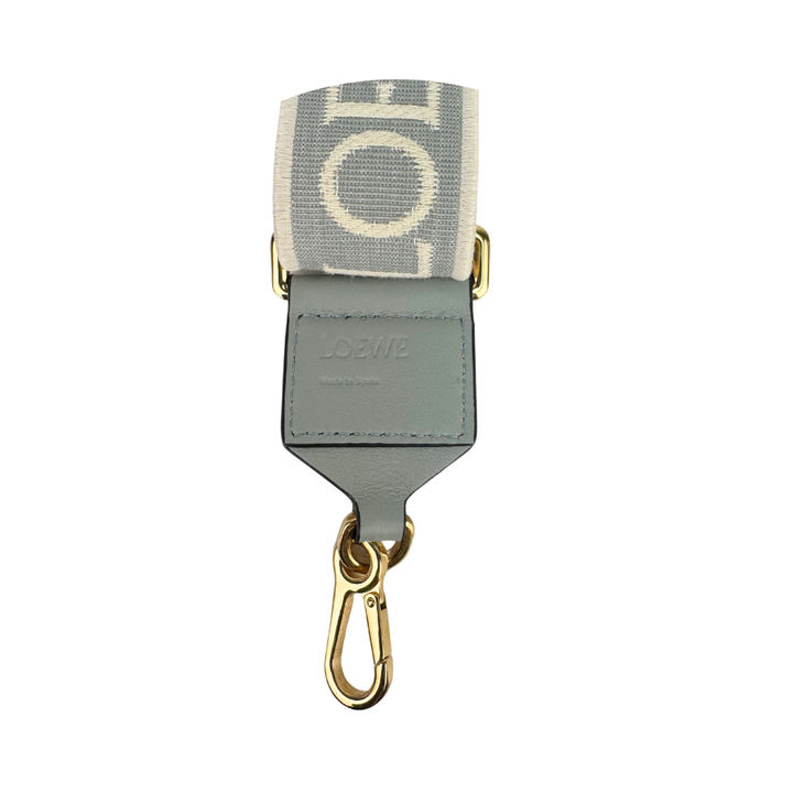 Loewe Grey Anagram Strap | Lola Saratoga