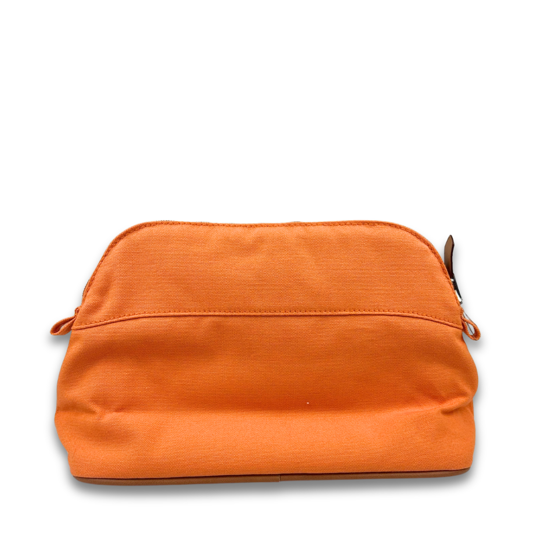 Hermès Orange Toile Bolide Case MM