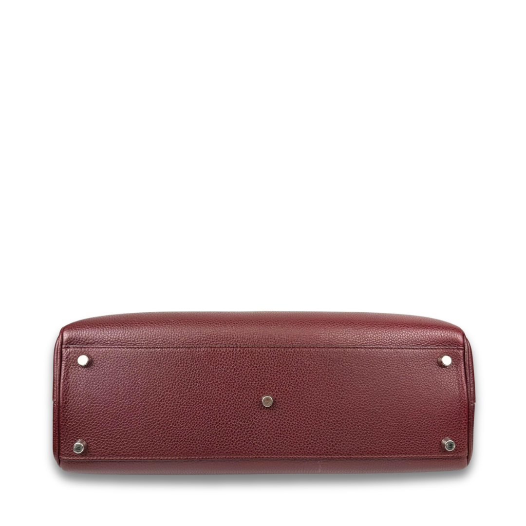 Gucci Medium Calfskin Zumi Top Handle Bag