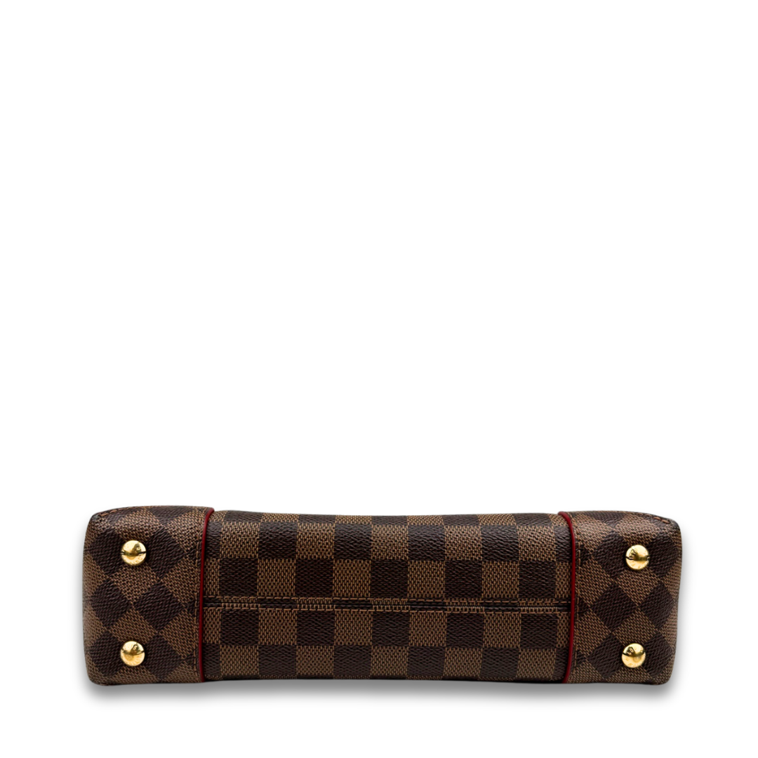 Louis Vuitton Damier Ebene Caissa Chain Clutch