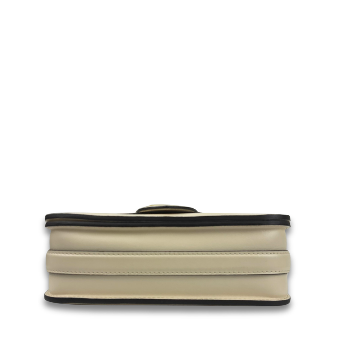 Louis Vuitton White Pont 9 Flap Bag