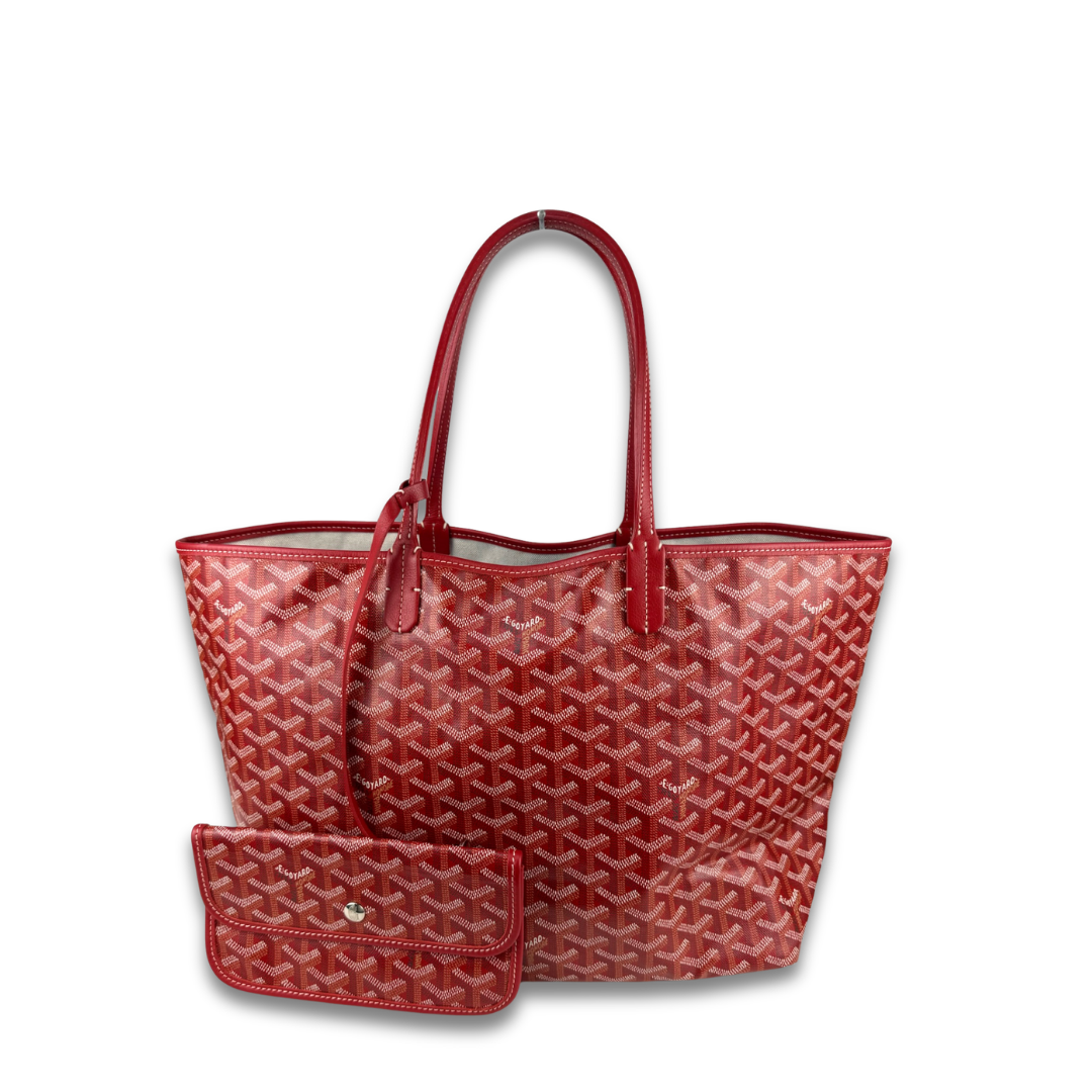 Goyard Red Saint Louis PM Tote