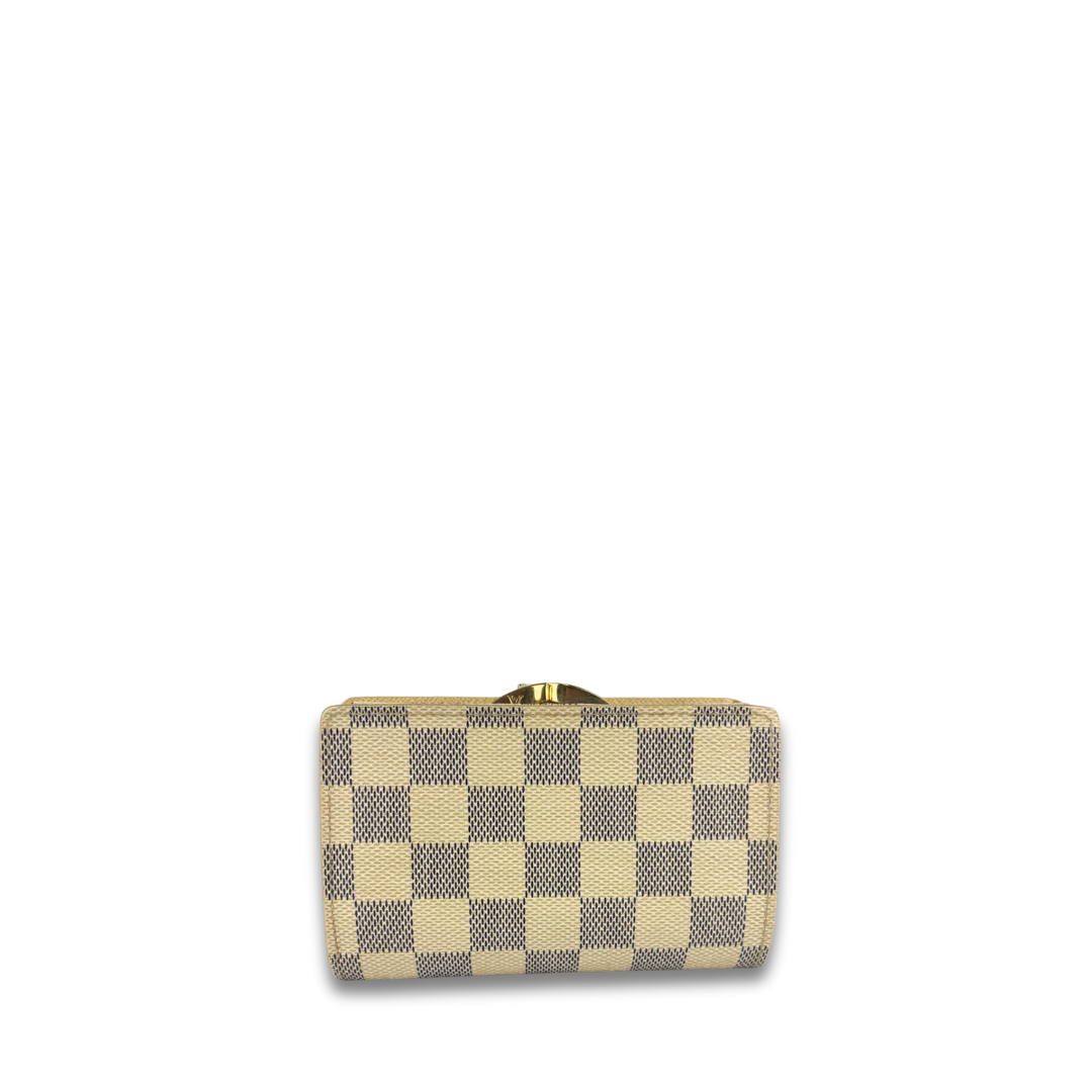 Louis Vuitton Damier Azur French Purse Wallet
