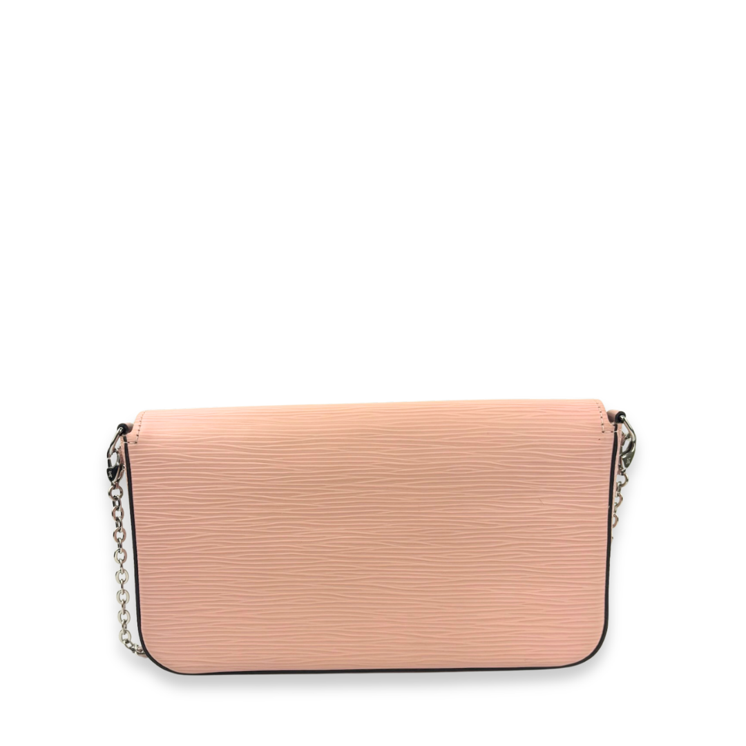 Louis Vuitton Pale Pink Epi Leather Pochette Felicie